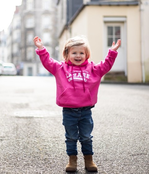 Sweat-Shirt Enfant Lazare Rose