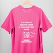 T-Shirt sport et course Lazare rose