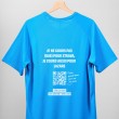 T-Shirt sport et course Lazare bleu