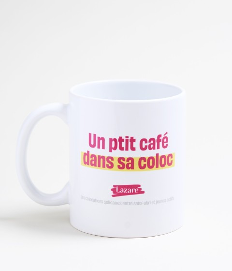 Mug Lazare "Un P'tit Café dans sa Colloc"