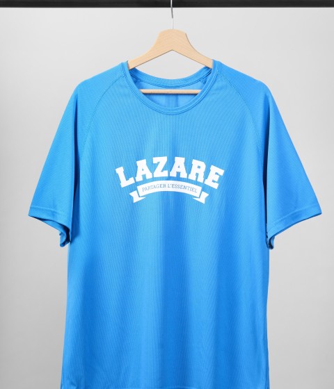 T-Shirt sport et course Lazare bleu