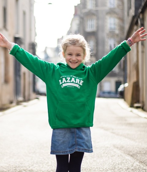 Sweat-Shirt Enfant Lazare Vert